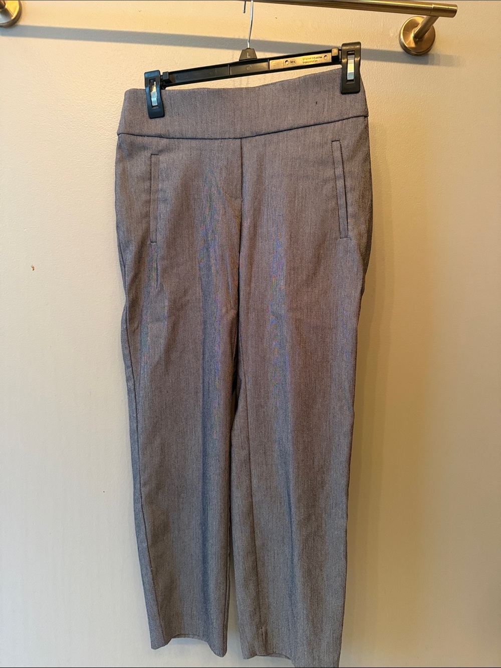 Apt. 9 Gray Straight-Leg Capris